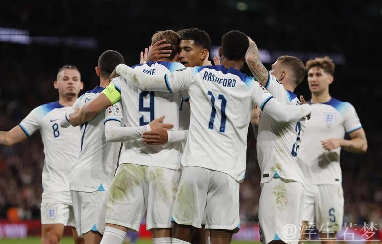 英格兰球员最新身价：贝林降至1.6亿仍领跑，萨卡1.3亿紧随其后